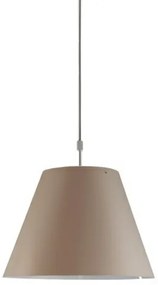 Costanza Lampada a Sospensione Shaded Grigio Pietra - Luceplan