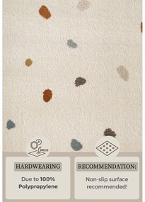 Tappeto per bambini color crema 120x170 cm Funny Dots – Hanse Home