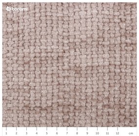 Letto matrimoniale imbottito beige con contenitore con rete inclusa 180x200 cm Miley – Micadoni