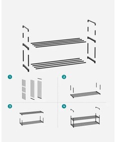 Scarpiera ALVORO nera