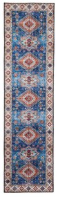 Tappeto blu 225x60 cm Topaz - Think Rugs