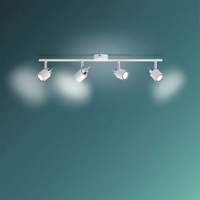 Philips - Faretto MERANTI 4xGU10/35W/230V bianco