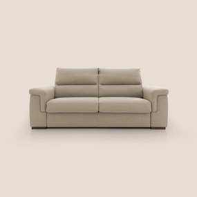 Magnolia divano letto con materasso alto 18 cm morbido schienale alto in tessuto smacchiabile T05