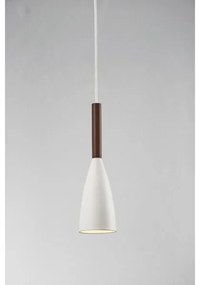 DFTP by Nordlux - Lampadario a sospensione con filo PURE 1xE27/40W/230V bianco/noce