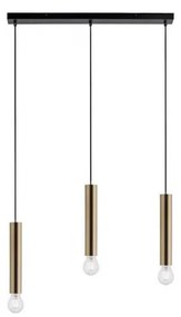 Leuchten Direkt 15618-60 - Lampadario a sospensione con filo BRUNA 3xE27/60W/230V ottone