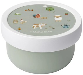 Scatola per la merenda dei bambini con forchetta Little farm - Mepal