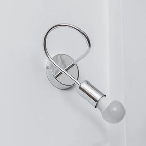Applique da parete OXFORD 1xE27/15W/230V, cromo lucido