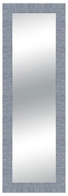 Specchio Fedra rettangolare in legno argento 73 x 183 cm