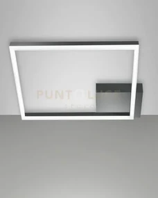 Bard plafoniera antracite nw a led 4000k - 39w - 4050 lm dimmerabil...