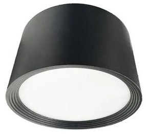 Faretto LED LED/14W/230V 4000K diametro 12 cm nero