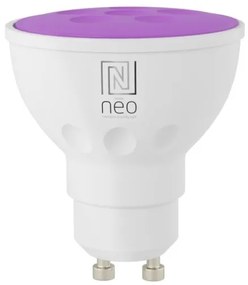 Immax NEO 07724L - LED RGB+CCT Lampadina dimmerabile GU10/4,8W/230V 2700K Wi-Fi Tuya