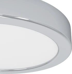 Eglo 901762 - Plafoniera LED per bagno FUEVA LED/7,5W/230V Ø16,6 cm IP44 cromo
