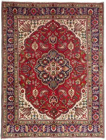 Tabriz Tappeto 200 x 150 Rosso (Iran) Annodato A Mano