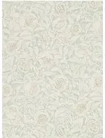 Florale Tapete Annandale von Sanderson - Wedgwood/ Linen