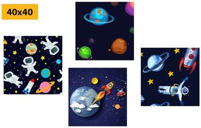 Set di quadri – Universo misterioso