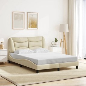 Giroletto Senza Materasso Crema 140x190 Cm İn Tessuto /