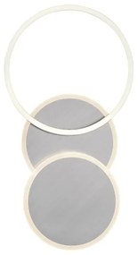 Leuchten Direkt 14116-55 - Plafoniera LED  LED/25,5W/230V cromo opaco