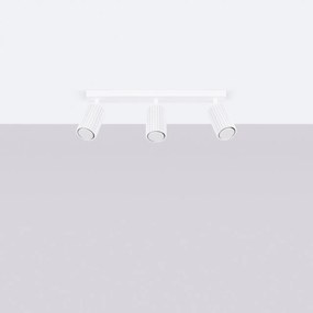 Lampada da soffitto KARBON 3L in Alluminio 3xGU10