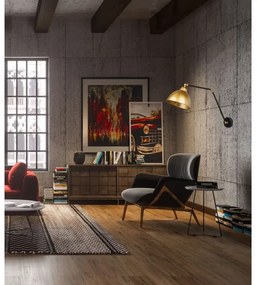 Applique TRUCK 1xE27/40W/230V oro/nero