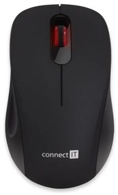 CONNECT IT CMO-2230-BK - Wireless silent topo MUTE 1200 DPI 1xAA nero