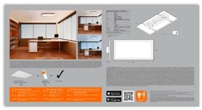 Ledvance - Plafoniera LED dimmerabile SMART+ PLANON LED/22W/230V Wi-Fi