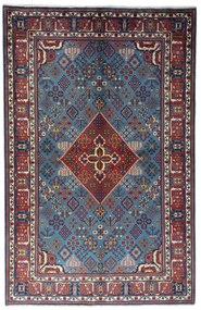 Meymeh Tappeto 260x170 Blu (Iran) Annodato A Mano