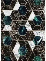 Geometrische Tapete Hexa von MINDTHEGAP - WP20294