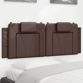 Cuscino Testiera Marrone 120 Cm İn Similpelle /