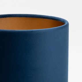 Paralume di ricambio per lampadario e lampada da terra TERCINO E27 16x20 cm blu