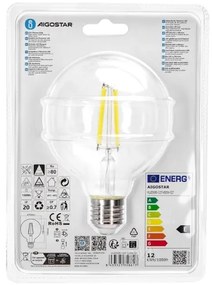 Lampadina LED G95 E27/12W/230V 6500K - Aigostar