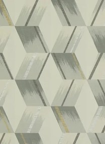Zoffany Carta da parati Rhombi - Empire Grey