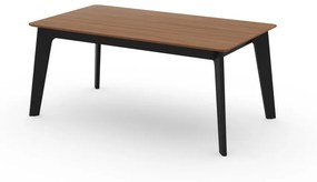 Tavolo da pranzo pieghevole con piano in legno di noce in colore naturale 100x180 cm Shadow - TemaHome