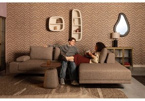 Vetrina dorata in metallo 100x80x38,5 cm Gertlush – Dutchbone