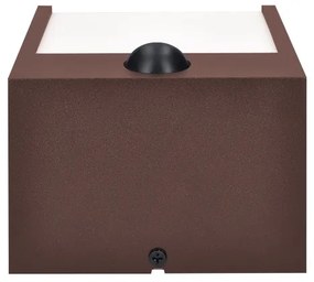 Brilagi-LED Applique da esterno con sensore TERNI LED/12W/230V marrone IP44