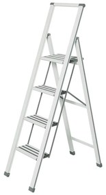 Scala bianca in metallo 153 cm – Wenko