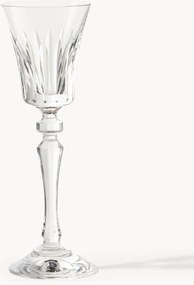 Set di 4 bicchieri da liquore in cristallo Alessio