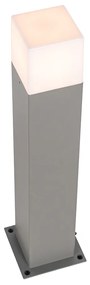 Lampada da terra per esterni moderna grigia 50 cm IP44 - Denmark