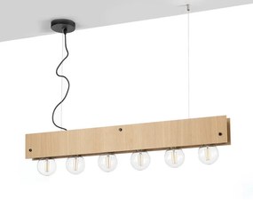 Lampadario Moderno 5064/SL marrone 6x E27