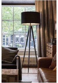 Lampada da terra a treppiede nera - Zuiver