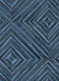 Coordonne Tapete Kaleido Bamboo - Ocean