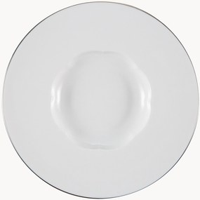 Set di 6 piatti fondi in porcellana Sonetto