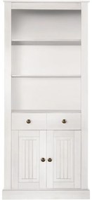 Libreria in legno di pino bianco 181x31 cm Mille - Støraa