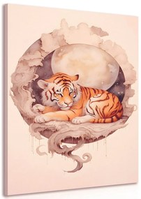Stampa su tela – Tigre sognante