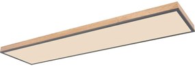 Globo 416080WD5-CCT - Plafoniera da soffitto a LED dimmerabile DORO/36W/230V 2700-6500K + telecomando marrone