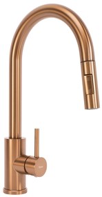 Rubinetto da cucina Rea Fresh Brush Copper