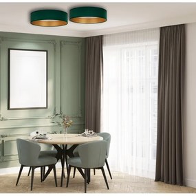 Brilagi - Plafoniera LED VELVET STAR LED/24W/230V d. 40 cm  verde/oro