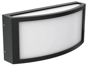 Applique Slim Design IP65 - E27 Nera Colore del corpo Nero