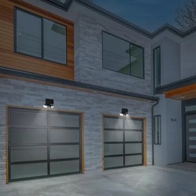 Riflettore LED solare con sensore 2xLED/4W/5V IP65