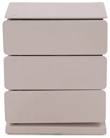 Cassettiera in metallo grigio-beige 37x54,5 cm Joey - Spinder Design