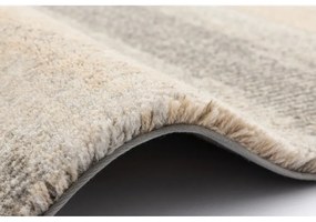 Tappeto di lana beige-grigio 160x240 cm Elidu - Agnella